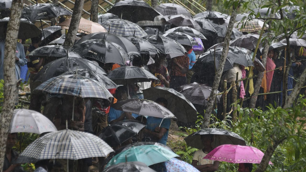 Campo de refugiados en Bangladés