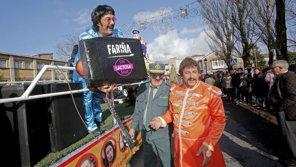 Desfile del Momo de vilanova de Arousa