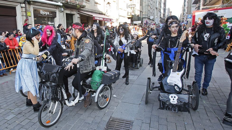 Desfile de Carnaval en Pontevedra