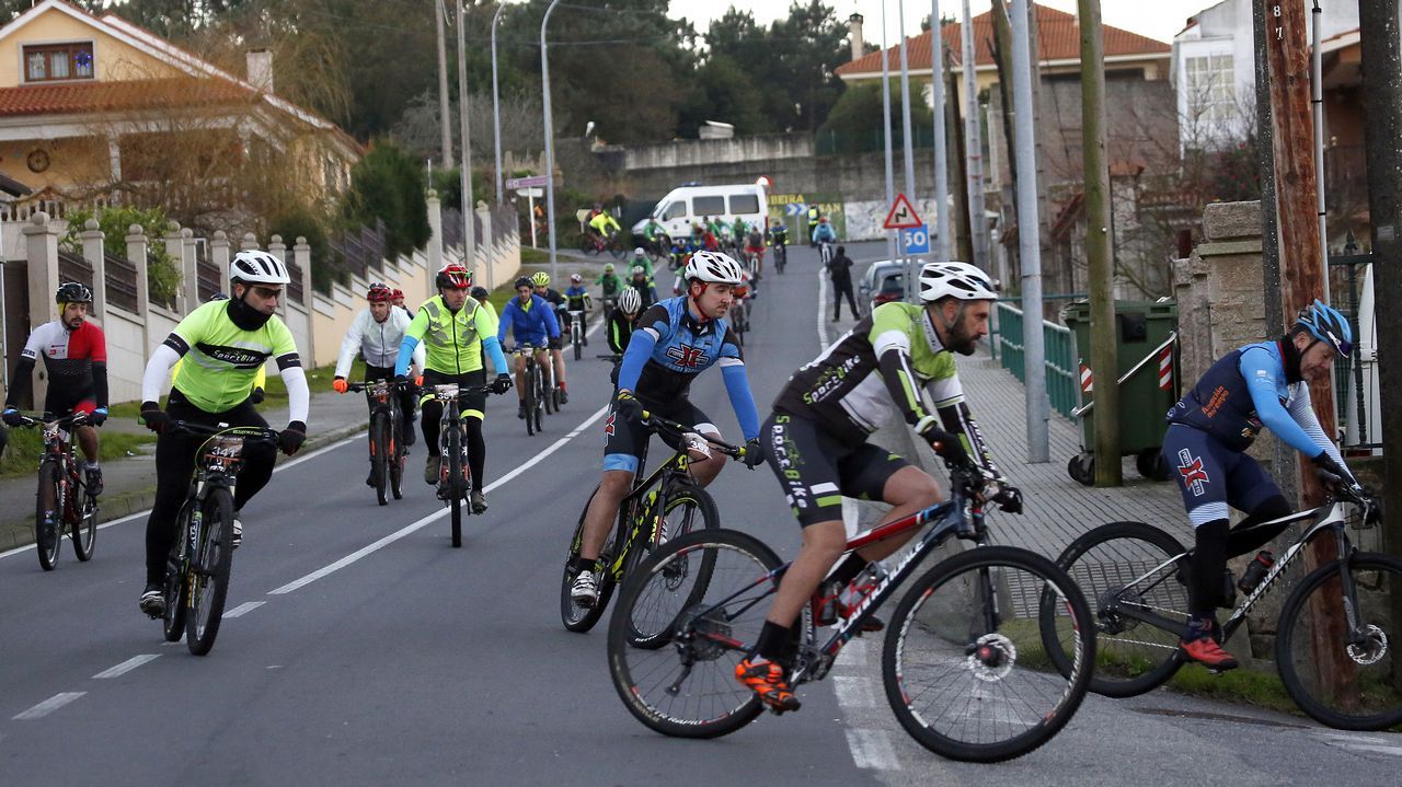 Ruta BTT de Nadal en Ribeira