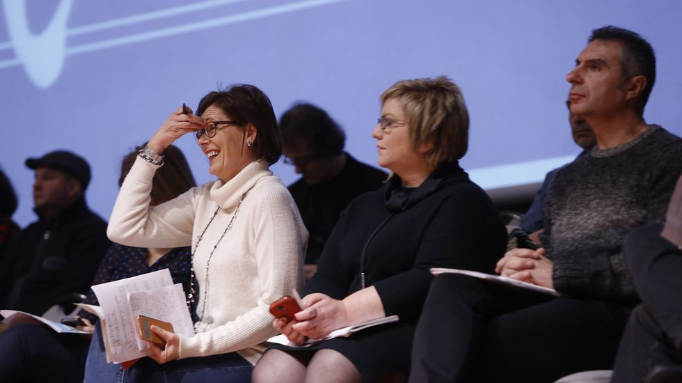 Carme Adán en la XV Asemblea Nacional do BNG