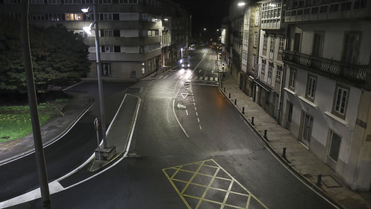 Calles de Santiago de Compostela.