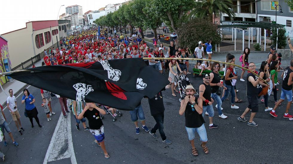 Desfile de peñas da Festa da Dorna 2016