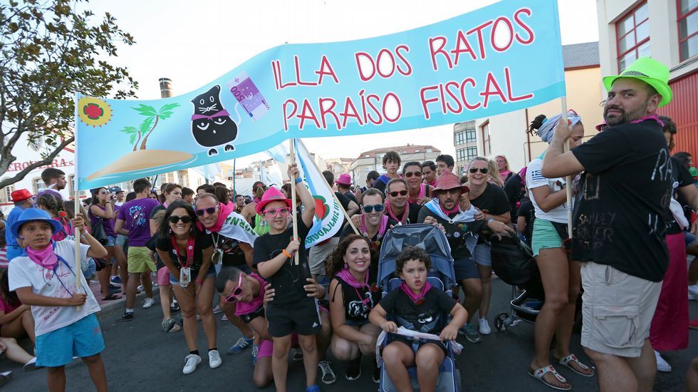 Desfile de peñas da Festa da Dorna 2016