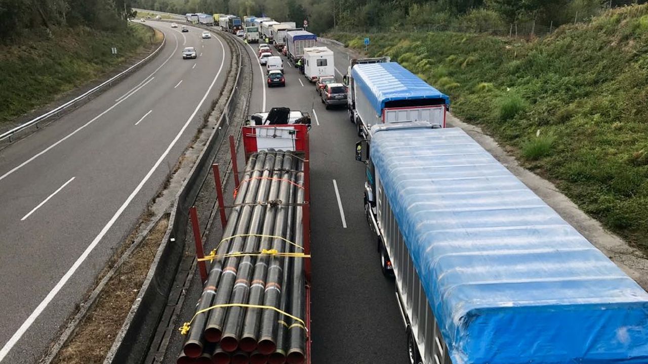 Colapso en el puente Pasaxe