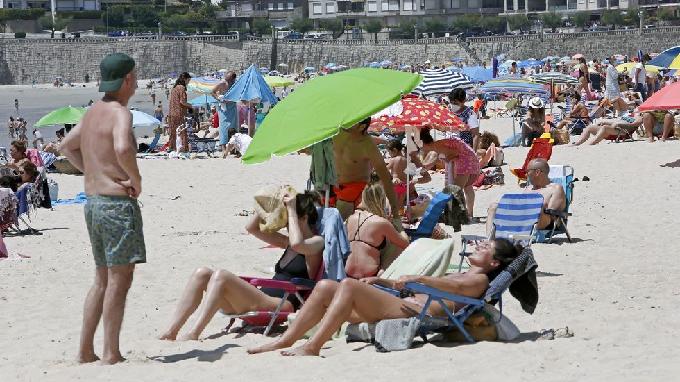 Sanxenxo. Playa de Silgar