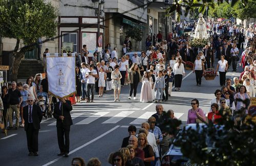 Procesión de la Virxen do Portal en Ribadavia