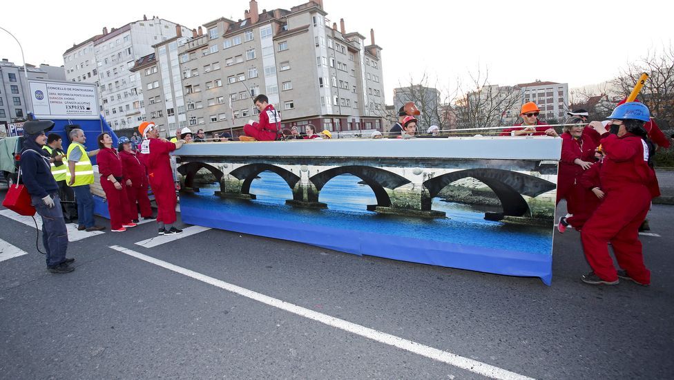 Desfile de Carnaval en Pontevedra