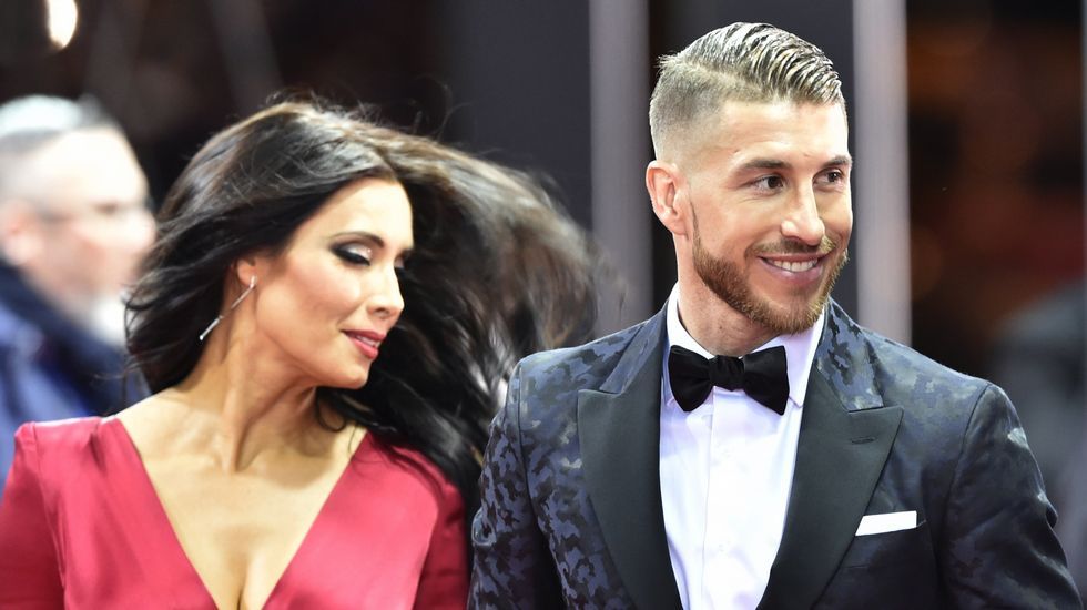 Sergio Ramos y Pilar Rubio, en Zúrich.