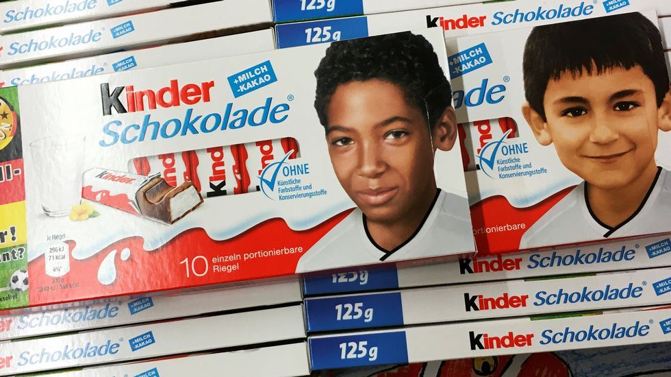 A Pegida no le gusta el nuevo Kinder Bueno