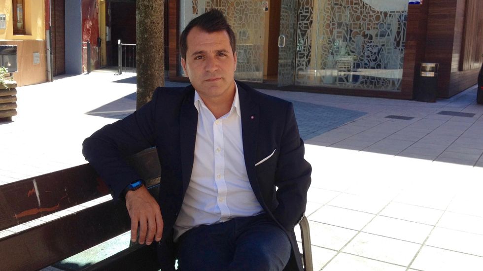 David Moreno, alcalde de Aller