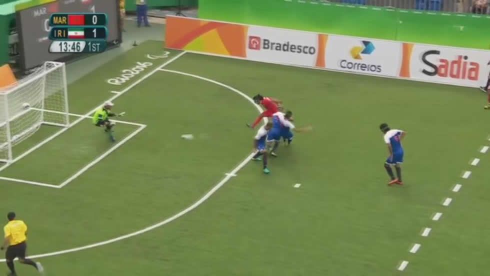 El golazo m&aacute;s espectacular de unas Paraolimpiadas