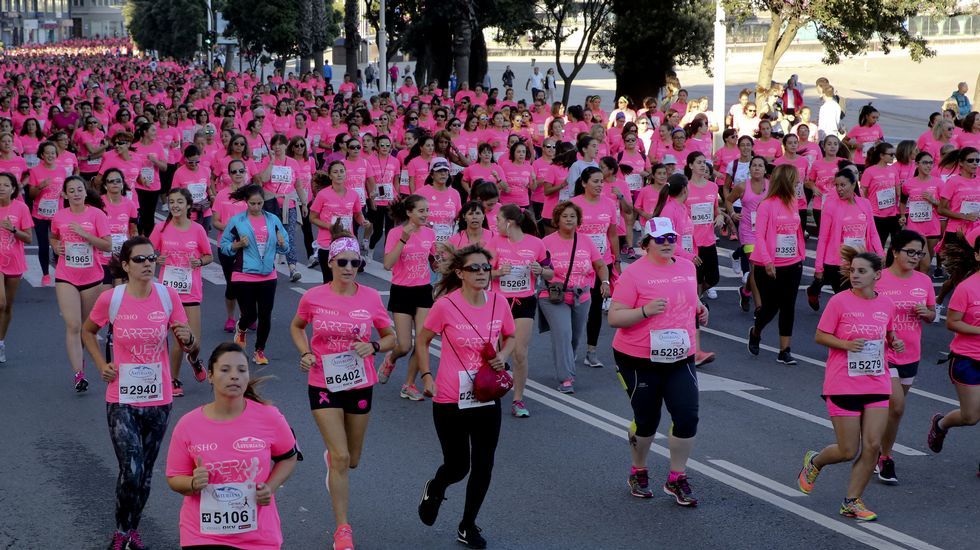 Carrera de la mujer 2016 en A Coruña