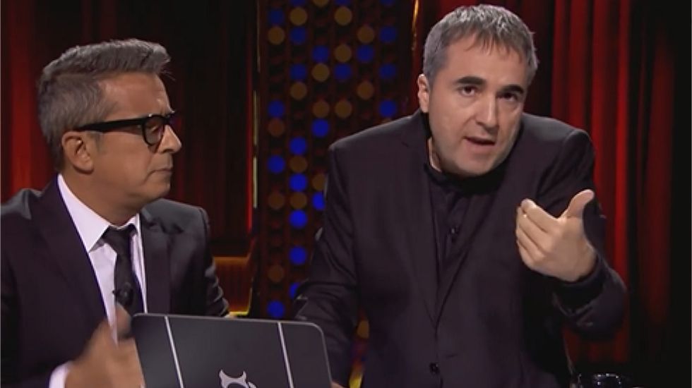 Ra&uacute;l P&eacute;rez imita a Ferreras