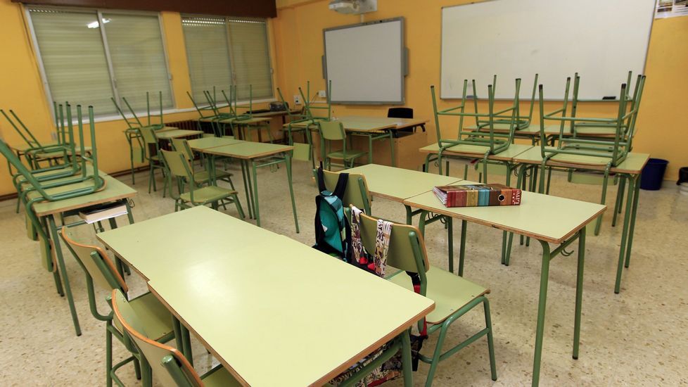 Un aula vacía