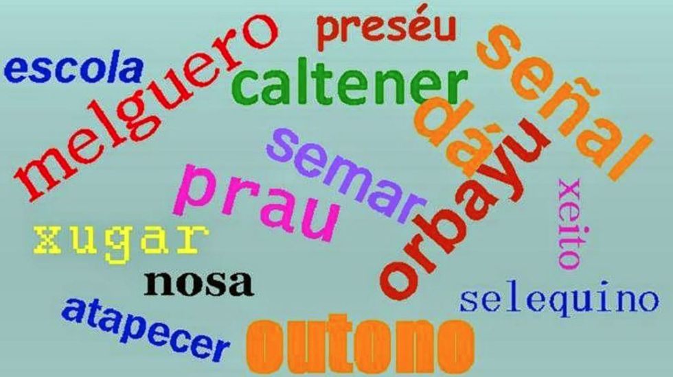 Concurso escolar de palabras en asturiano organizado por la Consejería de Educación