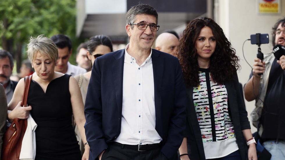 Patxi López, el último en llegar.
