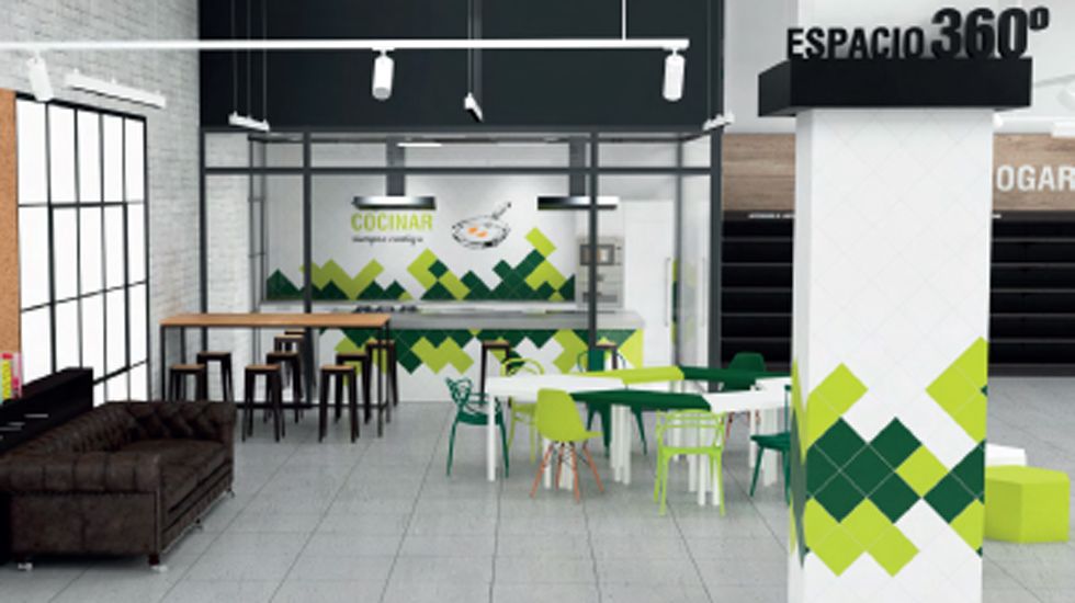 Espacio diseñado para albergar el nuevo Masymas de Intu Asturias