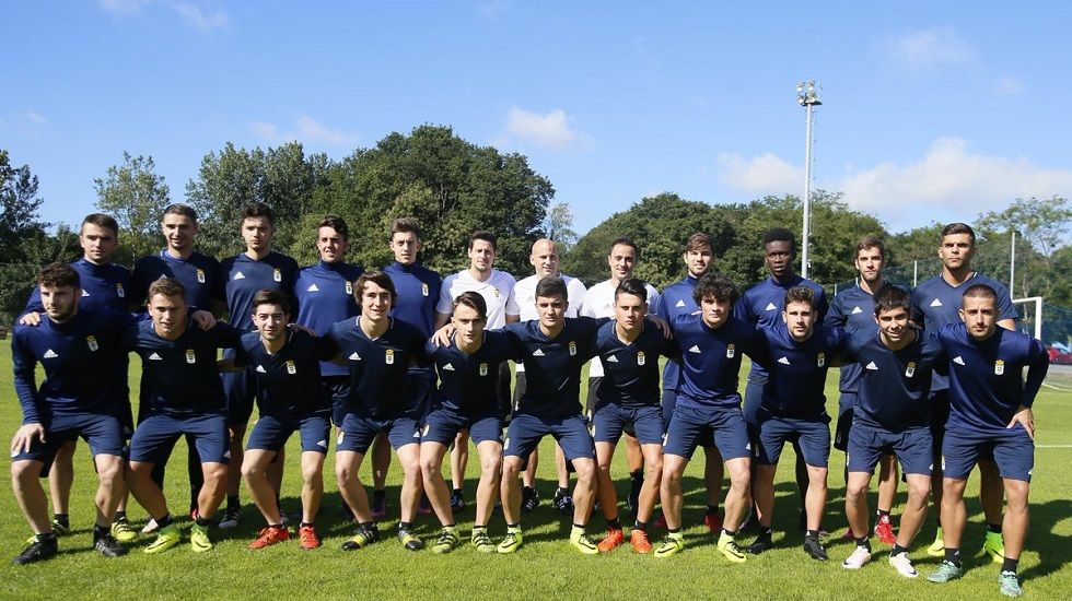 Plantilla del Vetusta en pretemporada