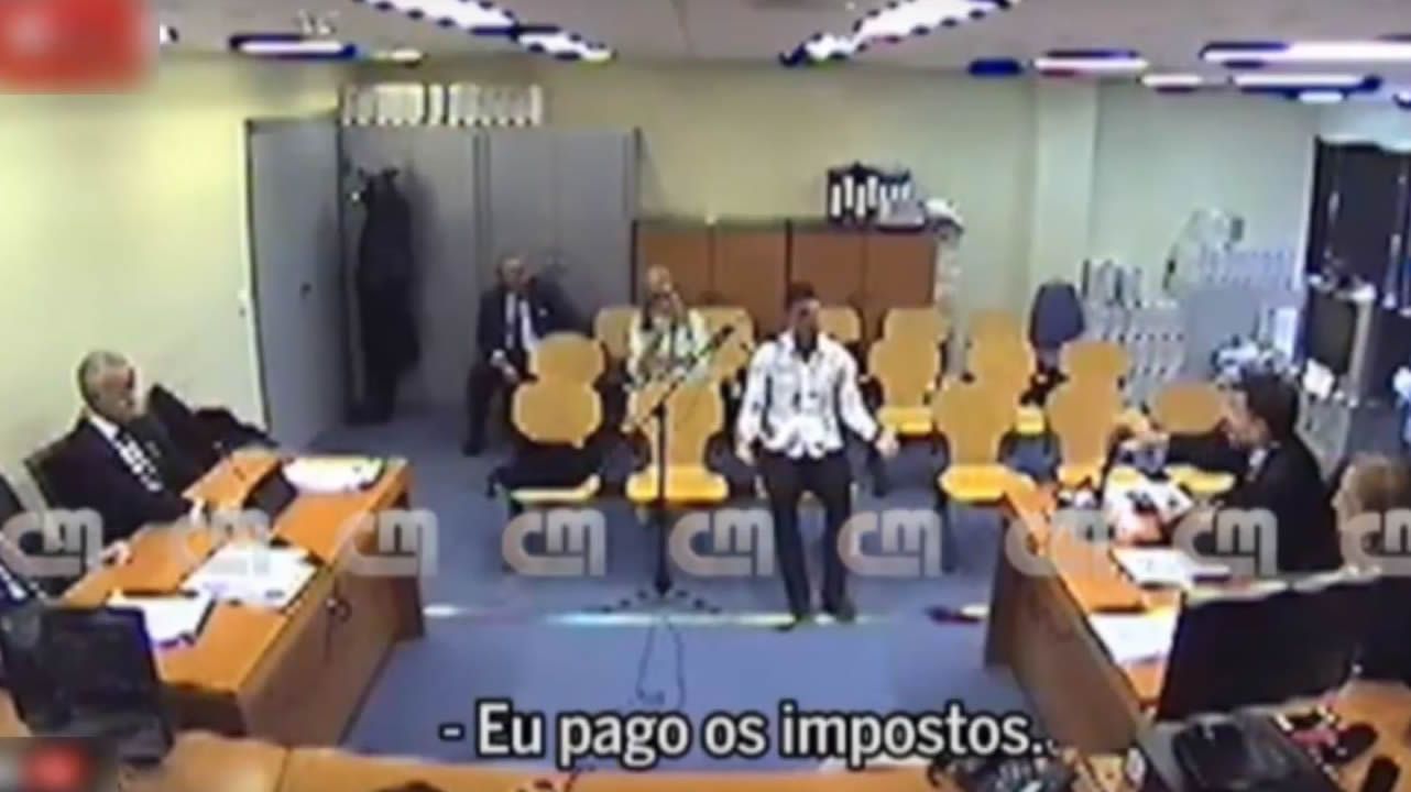 Se filtra el v&iacute;deo de la declaraci&oacute;n de Cristiano Ronaldo ante la jueza