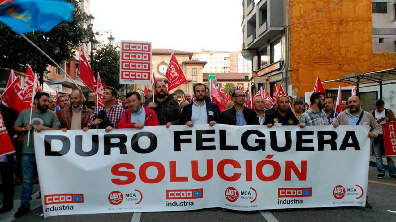 Duro Felguera insta a Del Valle a dar un paso al frente &laquo;o que se aparte&raquo;