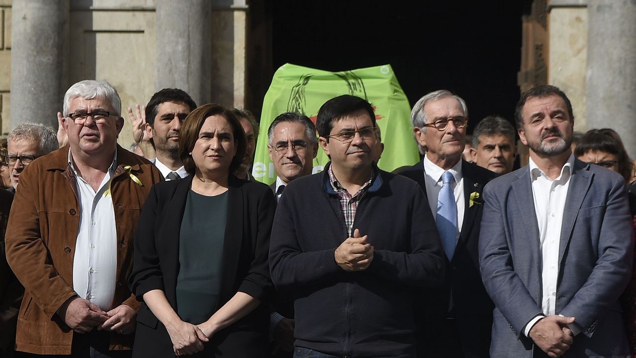 Ada Colau: «Hoy es un día negro para la democracia y para Cataluña»