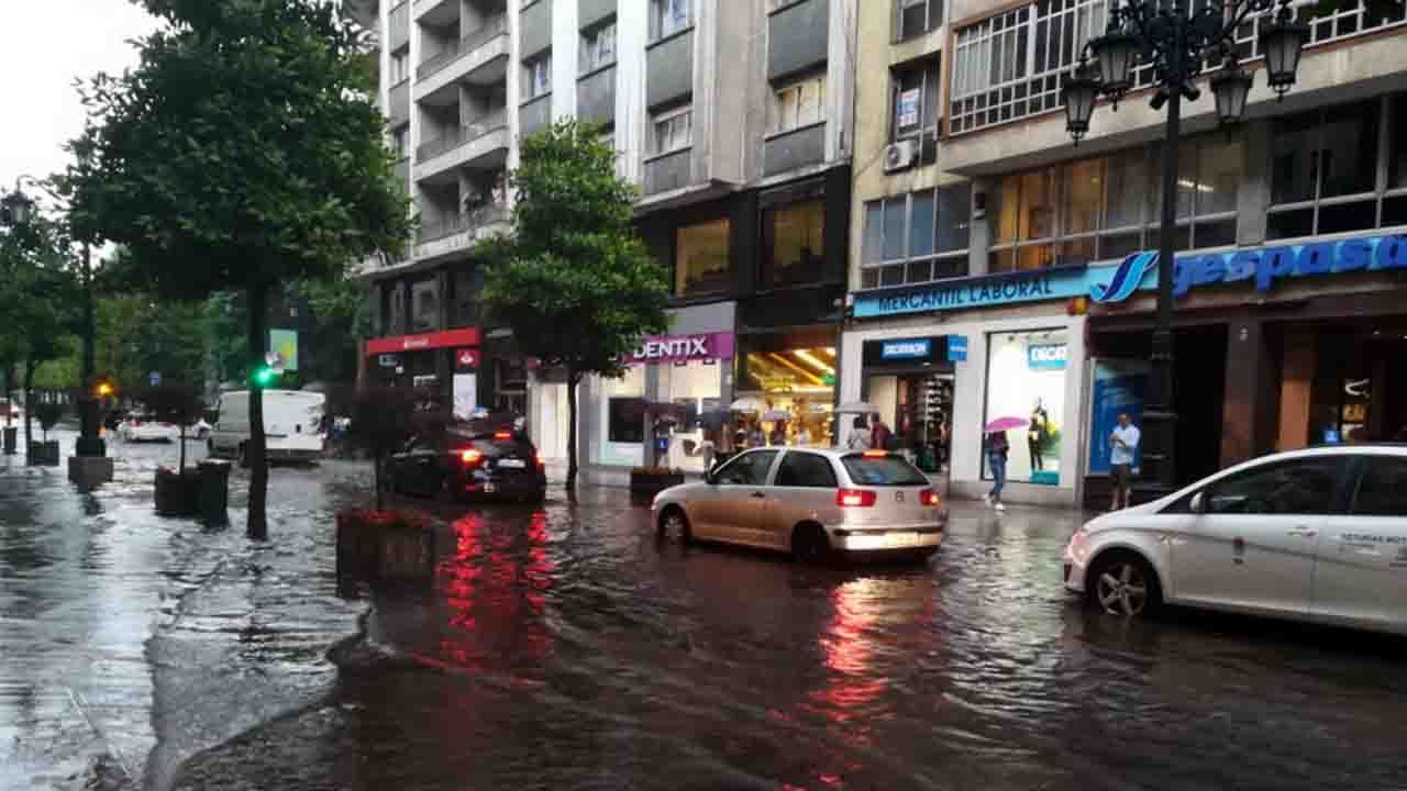 El agua colapsa el centro