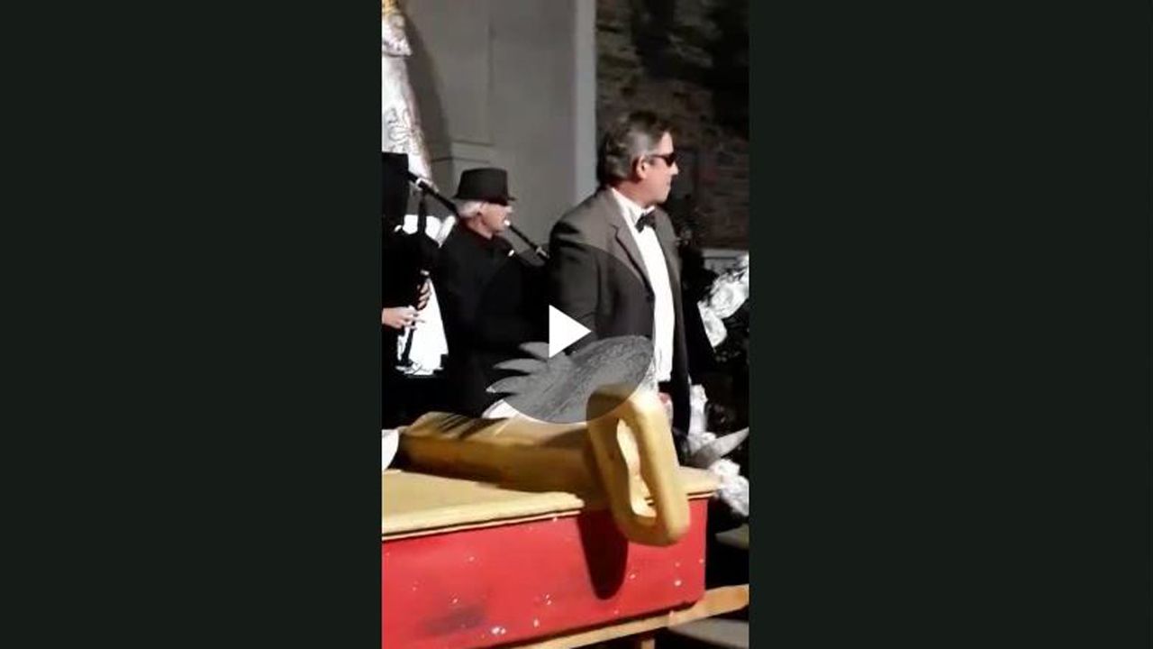 Uno de los v&iacute;deos que denuncia el p&aacute;rroco de Tapia