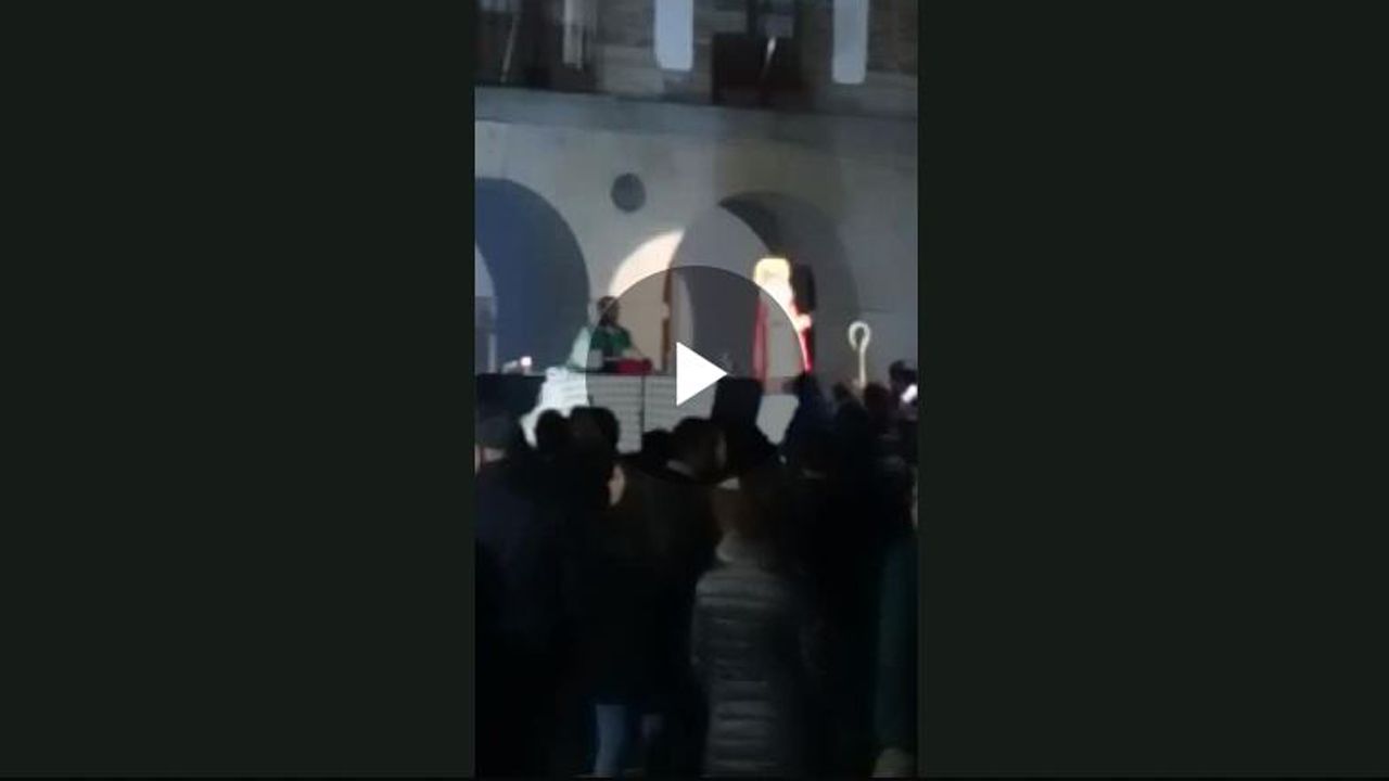 Uno de los v&iacute;deos que denuncia el p&aacute;rroco de Tapia