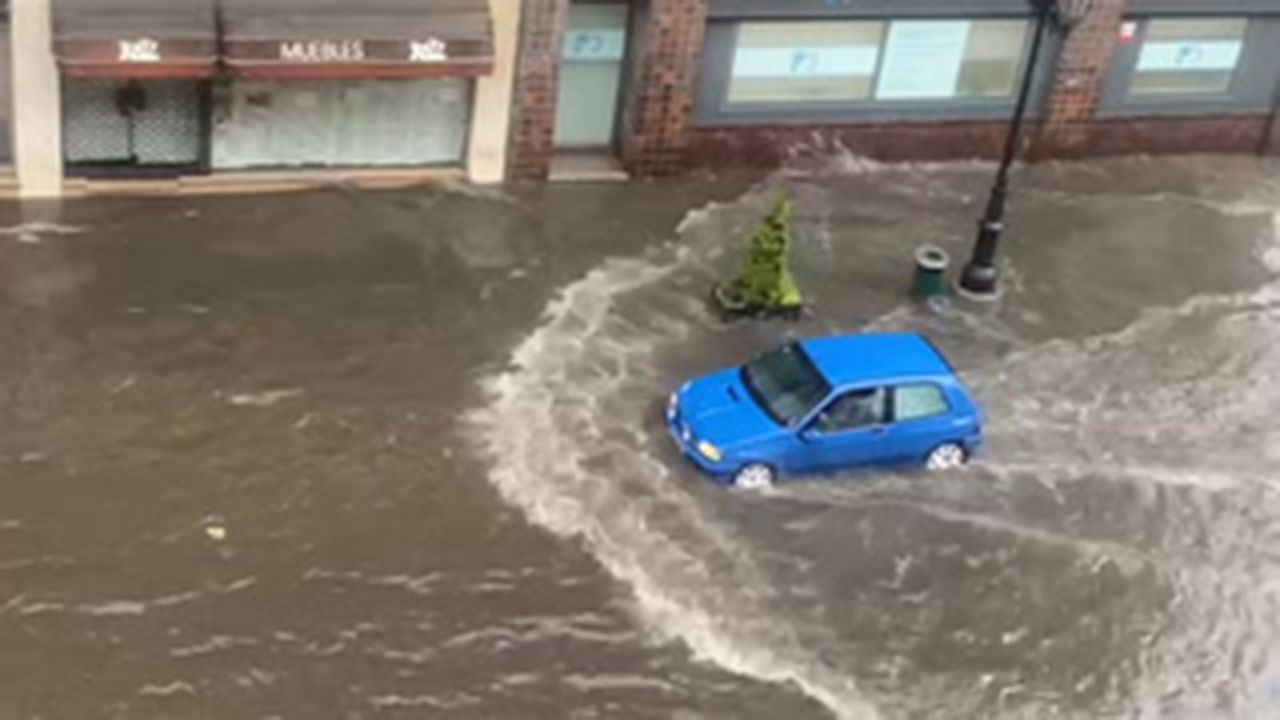 Inundaciones en Oviedo