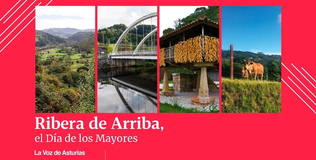 Ribera de Arriba se engrandece con sus mayores