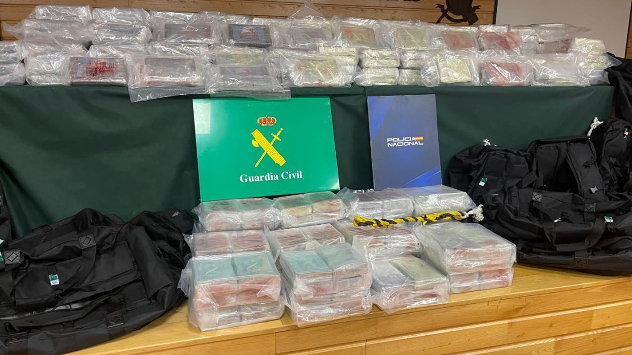 As&iacute; incautaron el mayor alijo de coca&iacute;na en Asturias