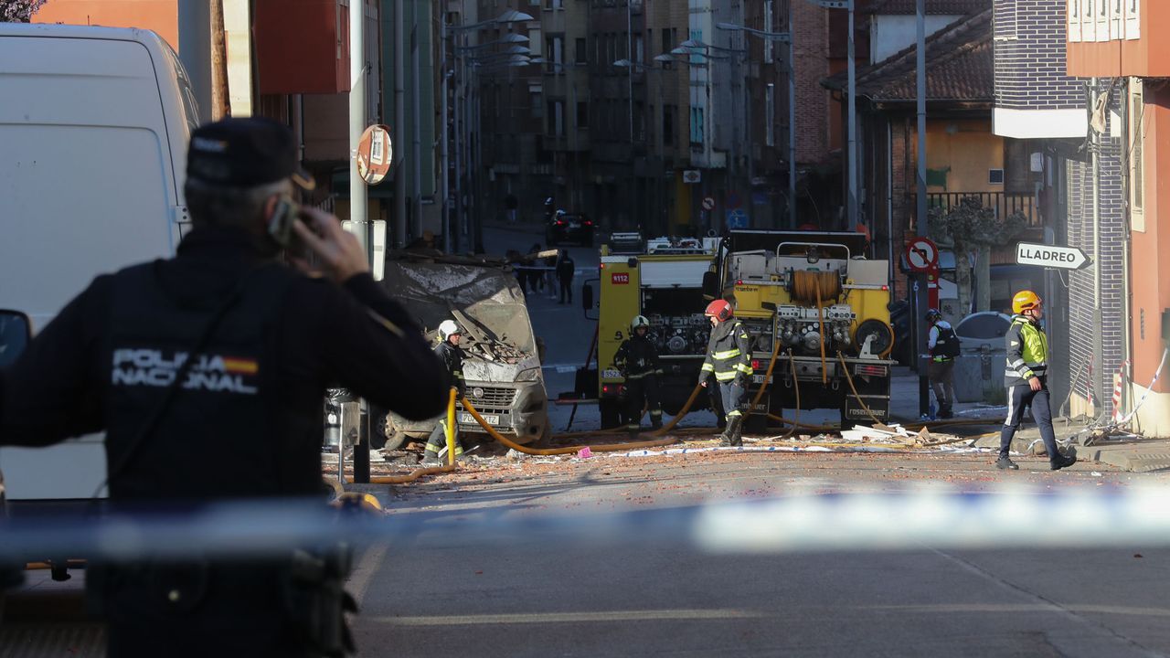 Explosi&oacute;n de gas en Mieres