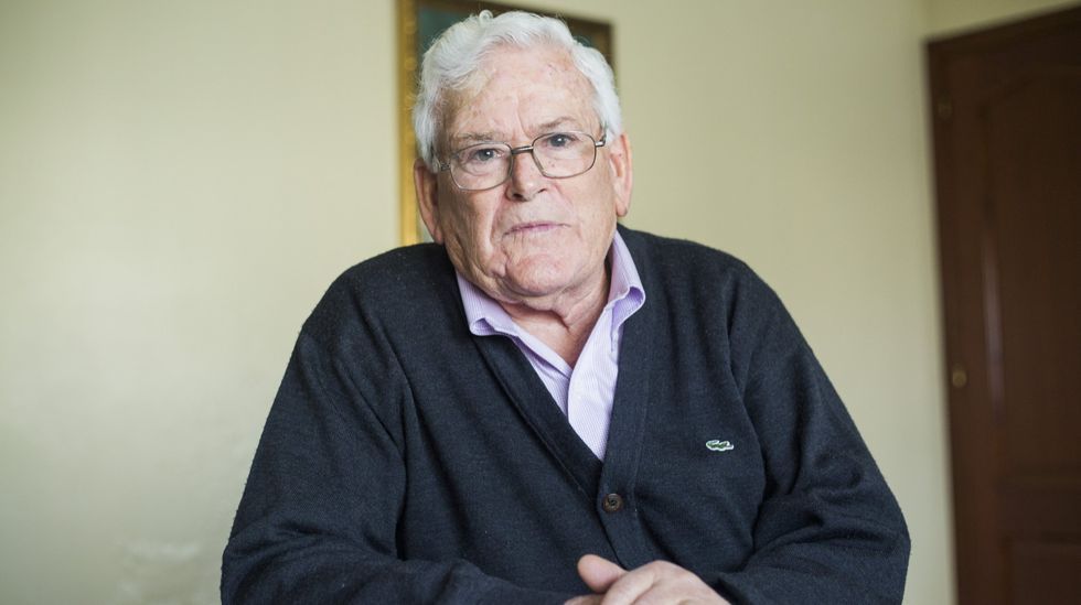 Liberio Antelo, hace seis a&ntilde;os en Carballo