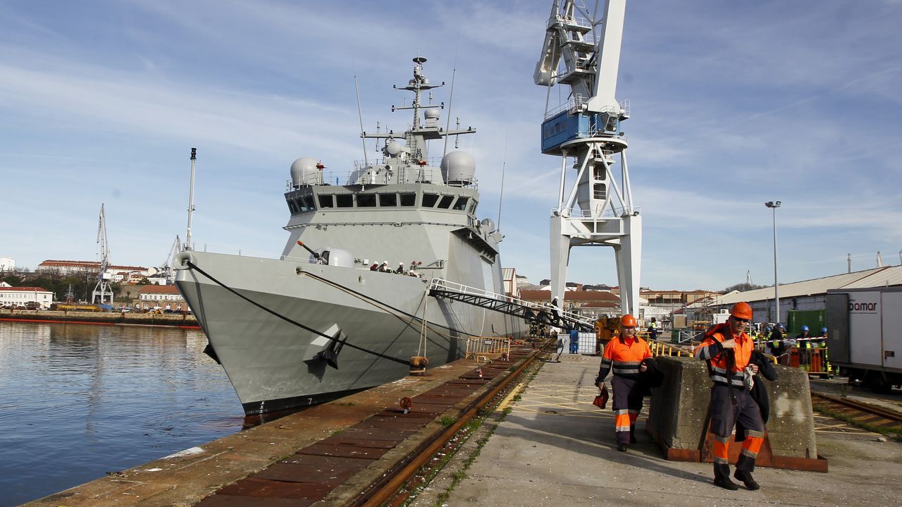 Las pruebas del «Furor» comenzaron a primera hora de esta mañana; en el barco viajan 87 personas