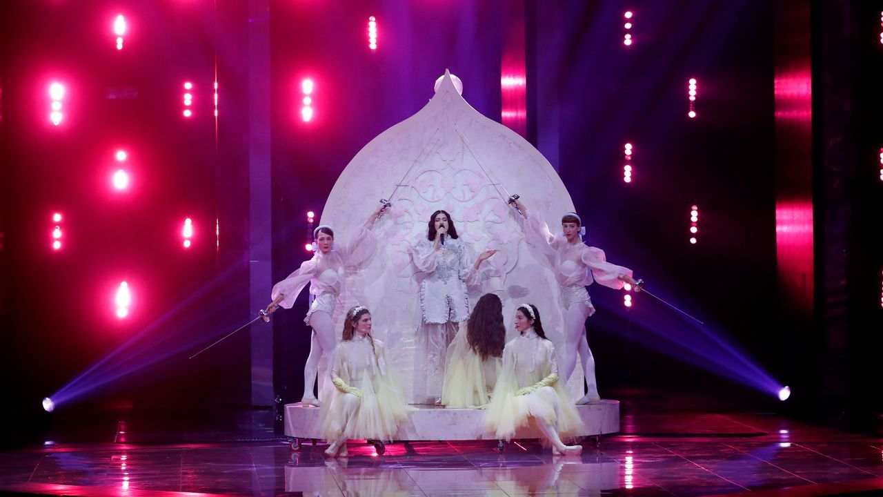 Netta Barzilai, de Israel.Katerine Duska, de Grecia, en Eurovisión