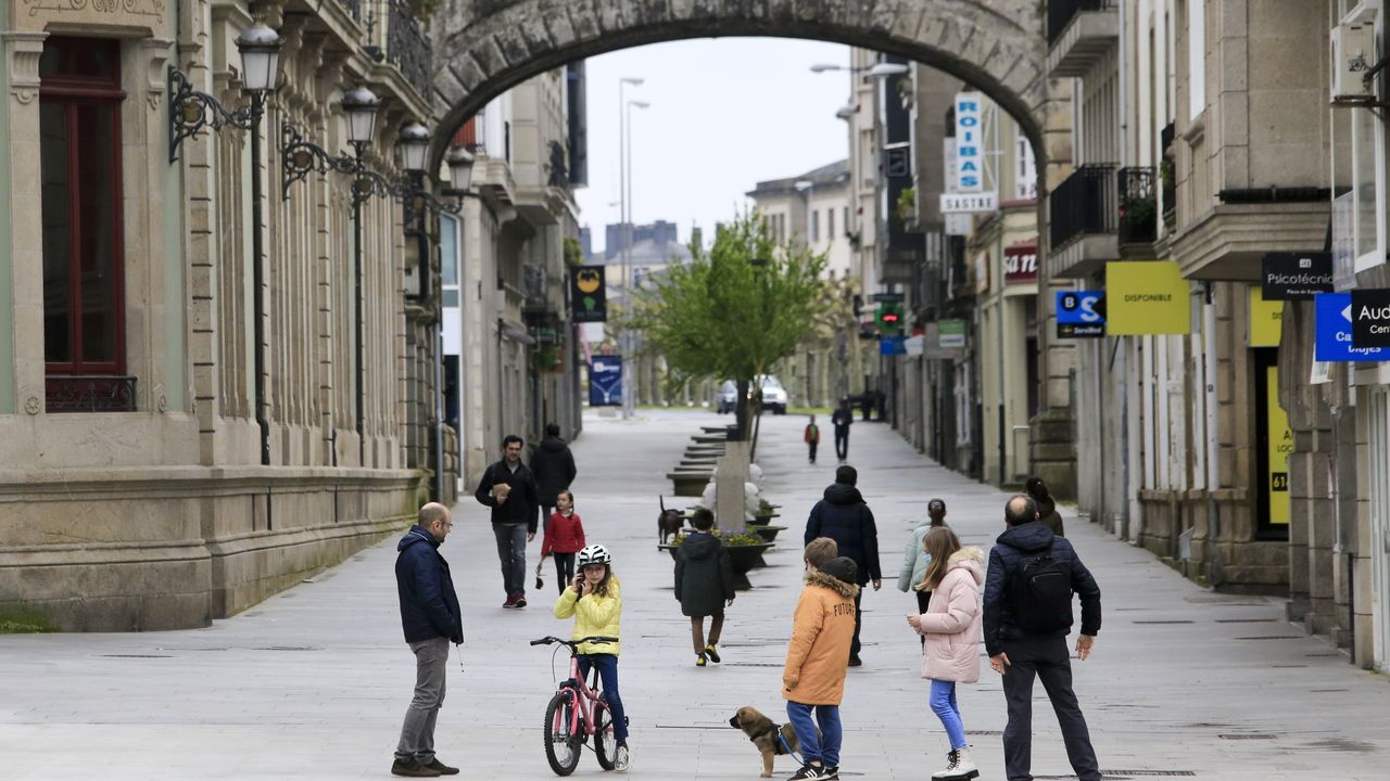 Los niños lucenses volvieron a salir a las calles de la ciudad