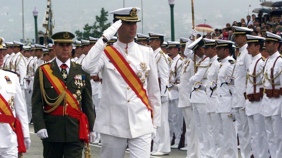 Felipe VI en Marín
