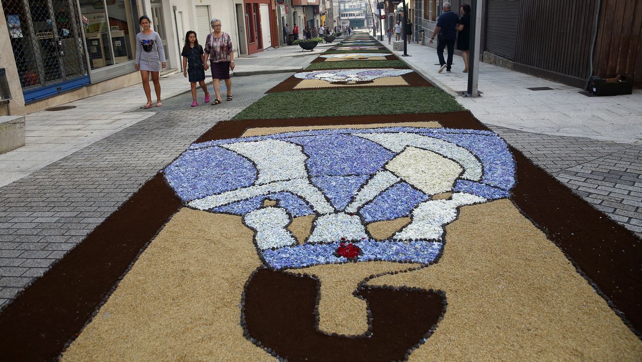 Las mejores alfombras del Corpus de Boiro