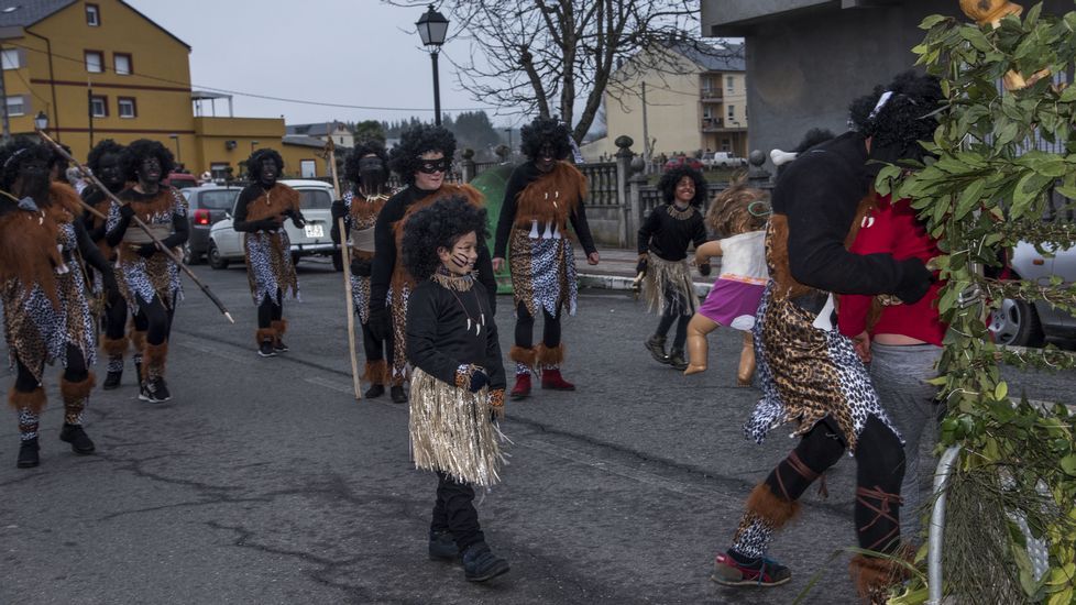 Desfile de carnaval en A Pobra do Brollón