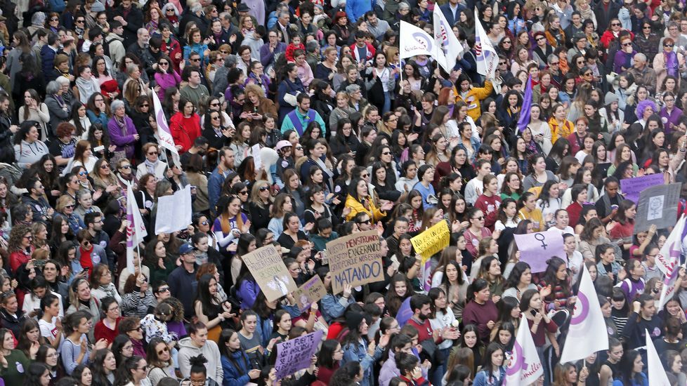 Concentración del 8M. Día de la Mujer