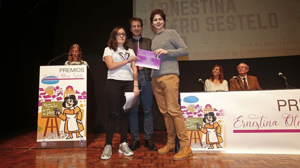 Entrega de premios Ernestina Otero en el Teatro Principal