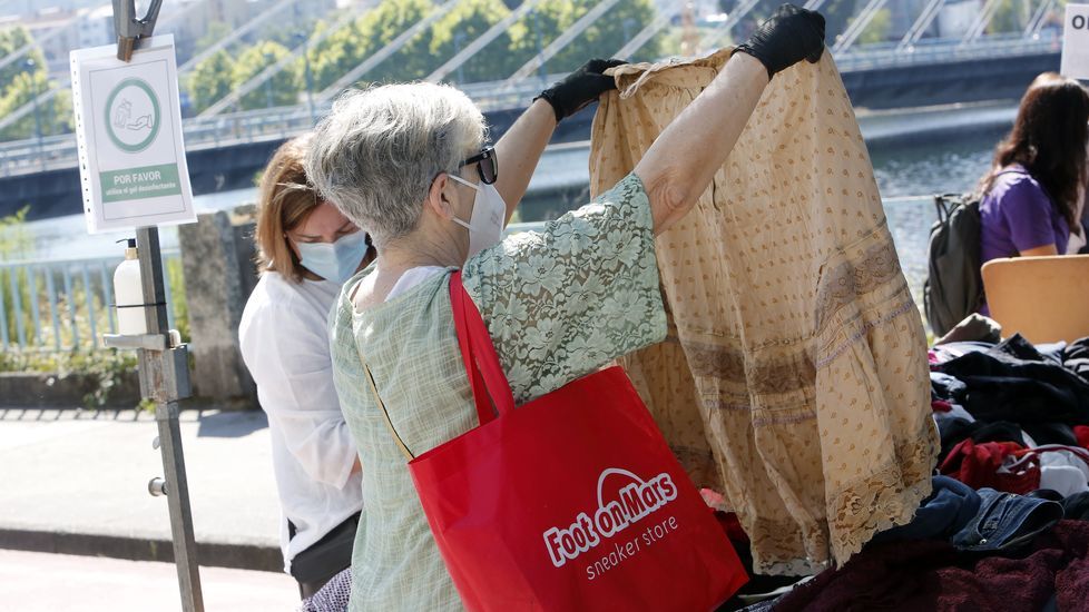 Regresa la feria de los sabados a Pontevedra con nuevas medidas anti contagio