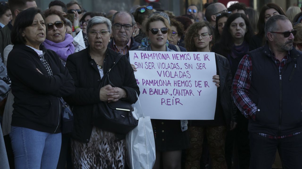 Concentración en A Coruña