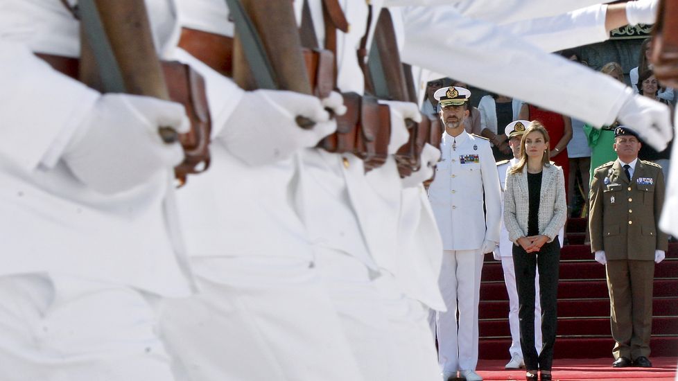 Felipe VI en Marín