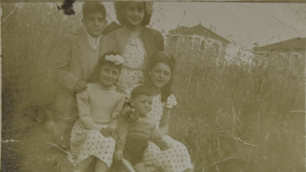 Equipo de fútbol de Santa Lucía.Fiestas de la Gaiteira (agosto de 1954)