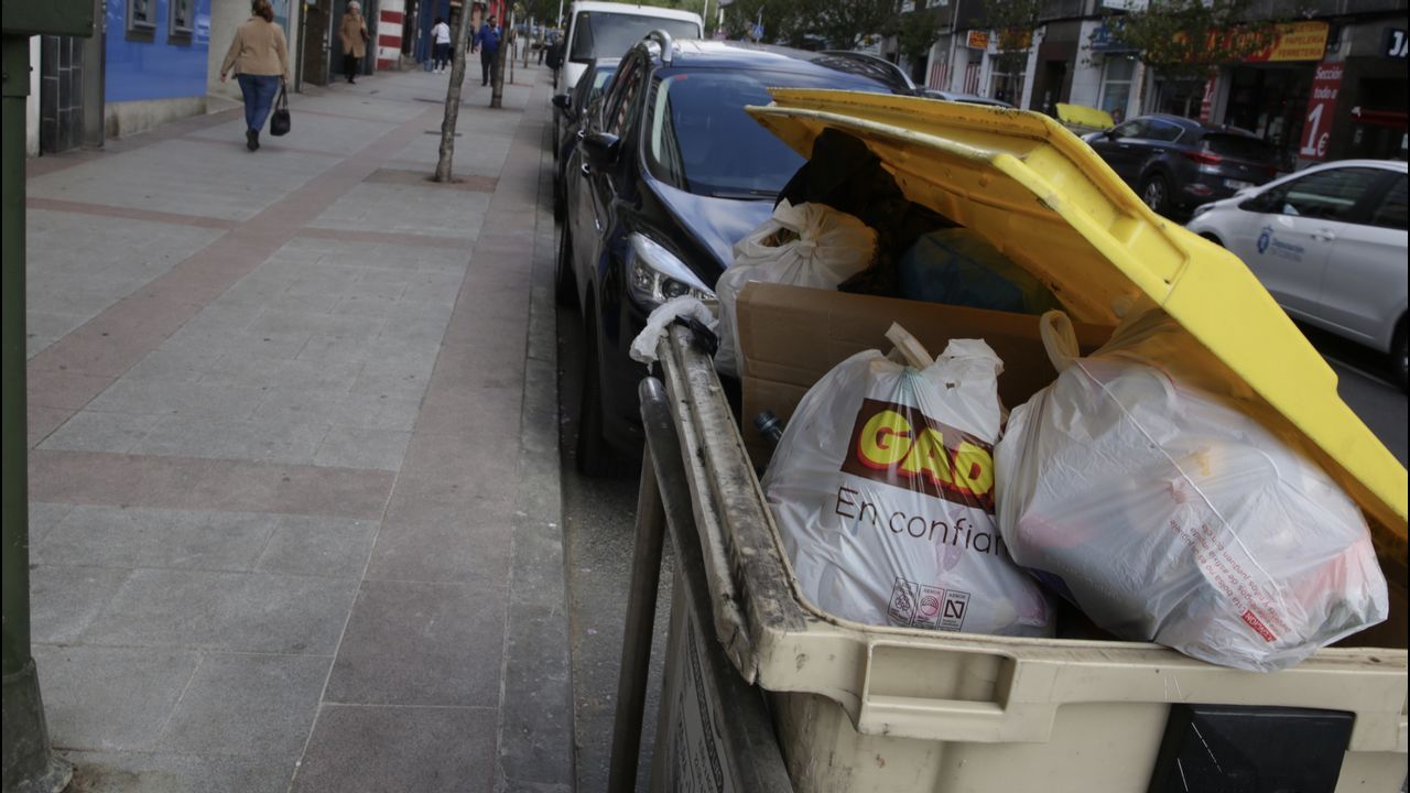 Cuarto día de la basura sin recoger