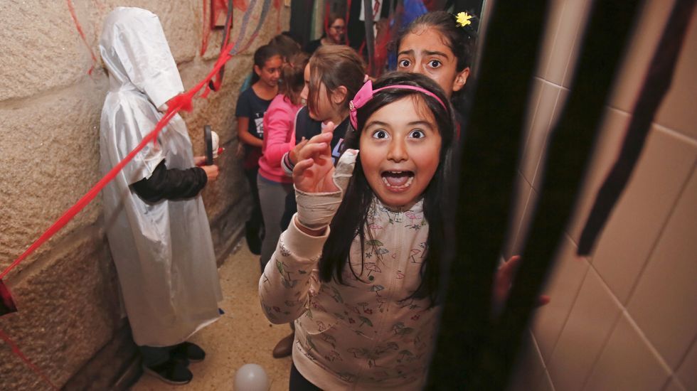 Celebración del Samaín en el CEIP Praza de Barcelos. Halloween