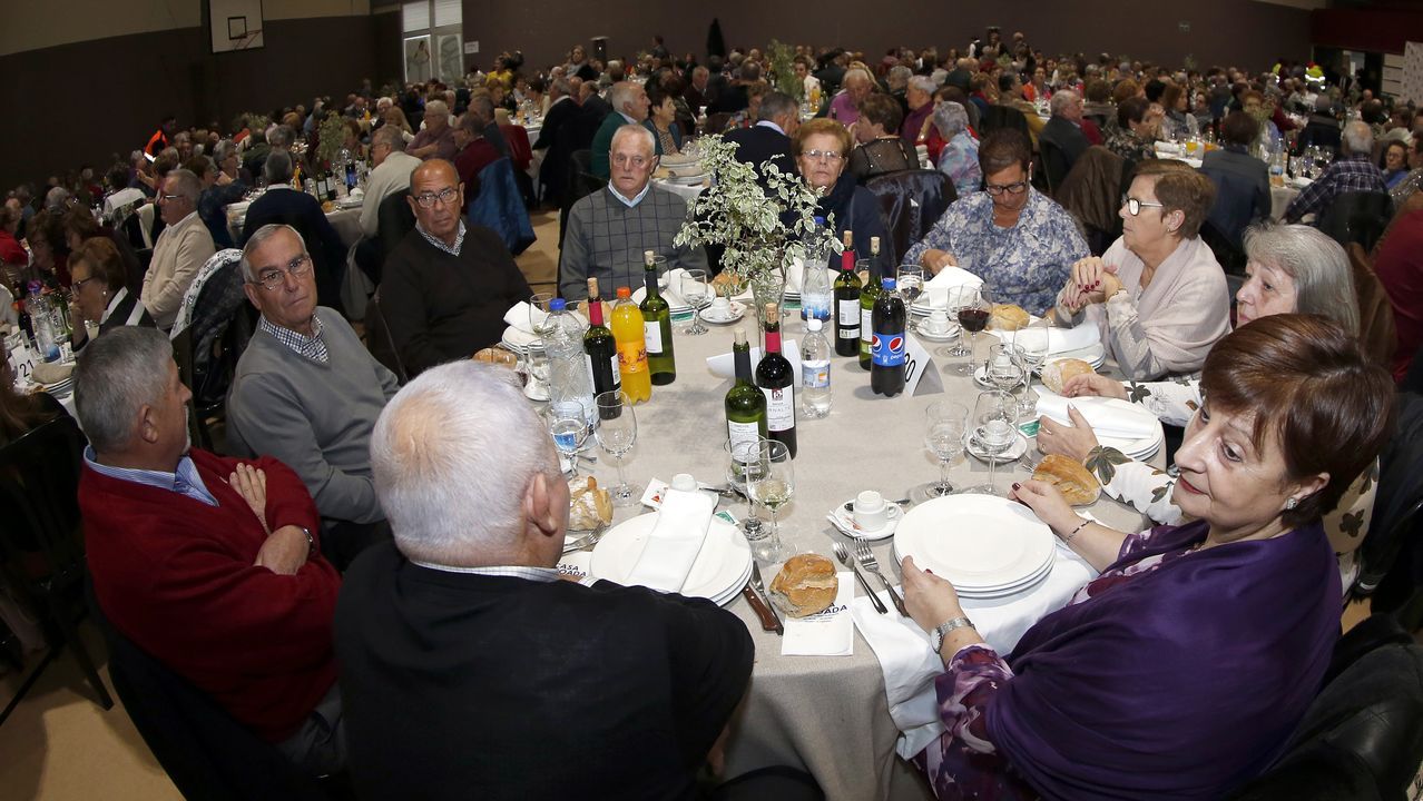 Comida de los mayores en la Fieiteira 2019