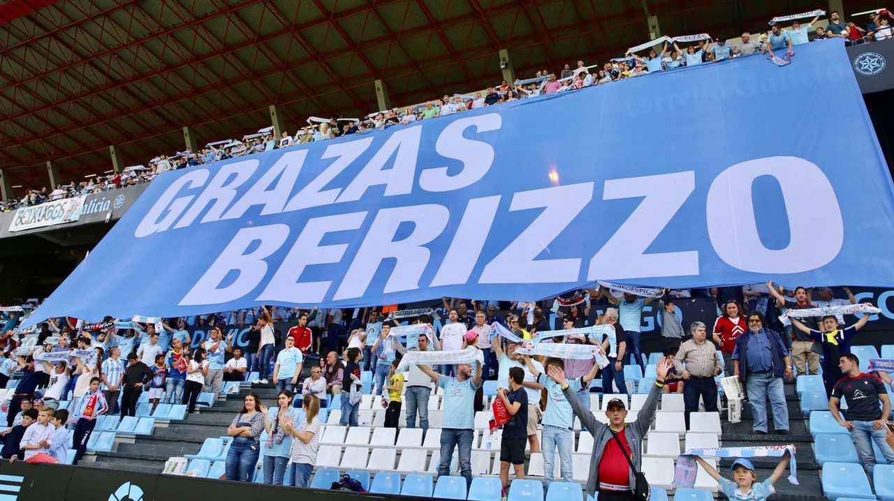 Despedida a Berizzo en mayo del año pasado